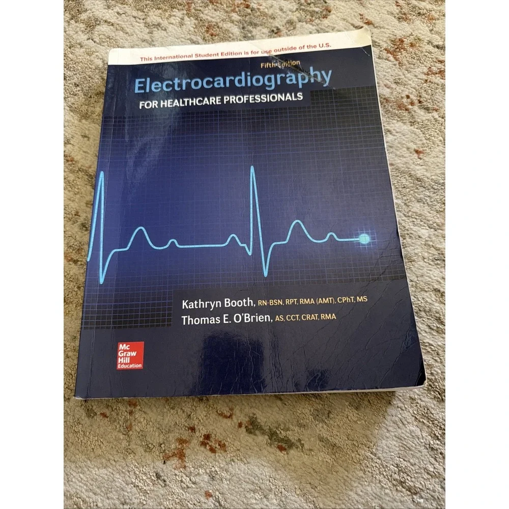 Electrocardiography for Healthcare Professionals (paperback)